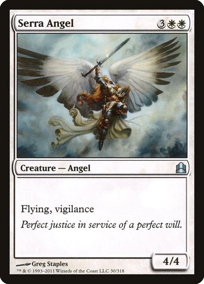 Serra Angel [Commander 2011] | Chromatic Games