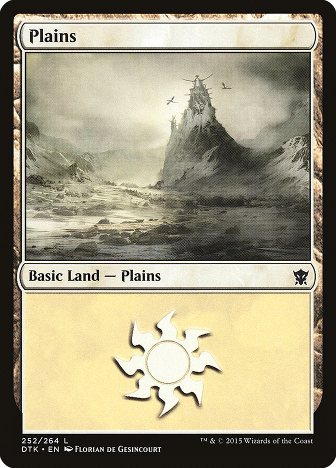 Plains (252) [Dragons of Tarkir] | Chromatic Games