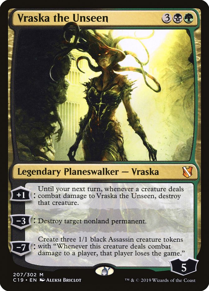 Vraska the Unseen [Commander 2019] | Chromatic Games