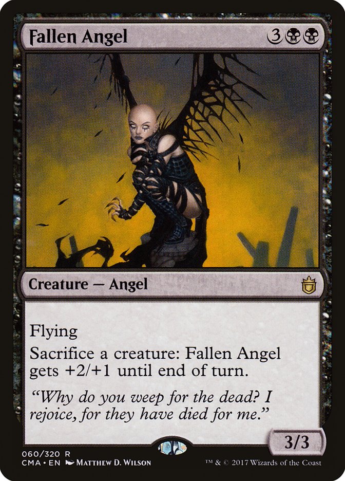 Fallen Angel [Commander Anthology] | Chromatic Games