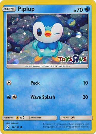 Piplup (Toys R Us Promo) [Miscellaneous Cards & Products] | Chromatic Games