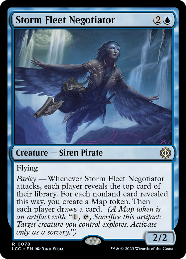 Storm Fleet Negotiator [The Lost Caverns of Ixalan Commander] | Chromatic Games