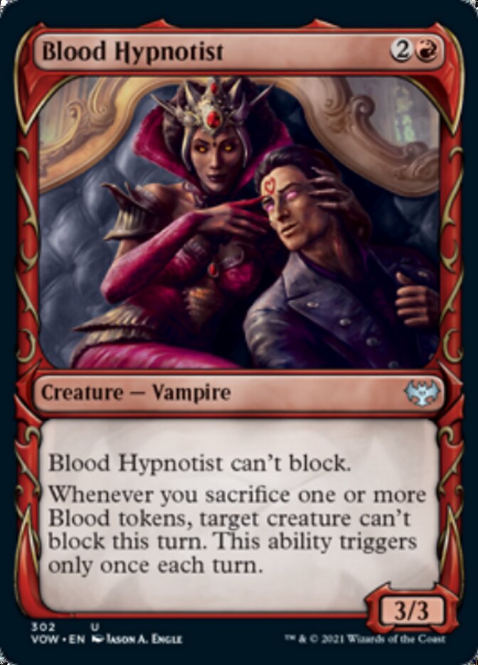 Blood Hypnotist (Showcase Fang Frame) [Innistrad: Crimson Vow] | Chromatic Games