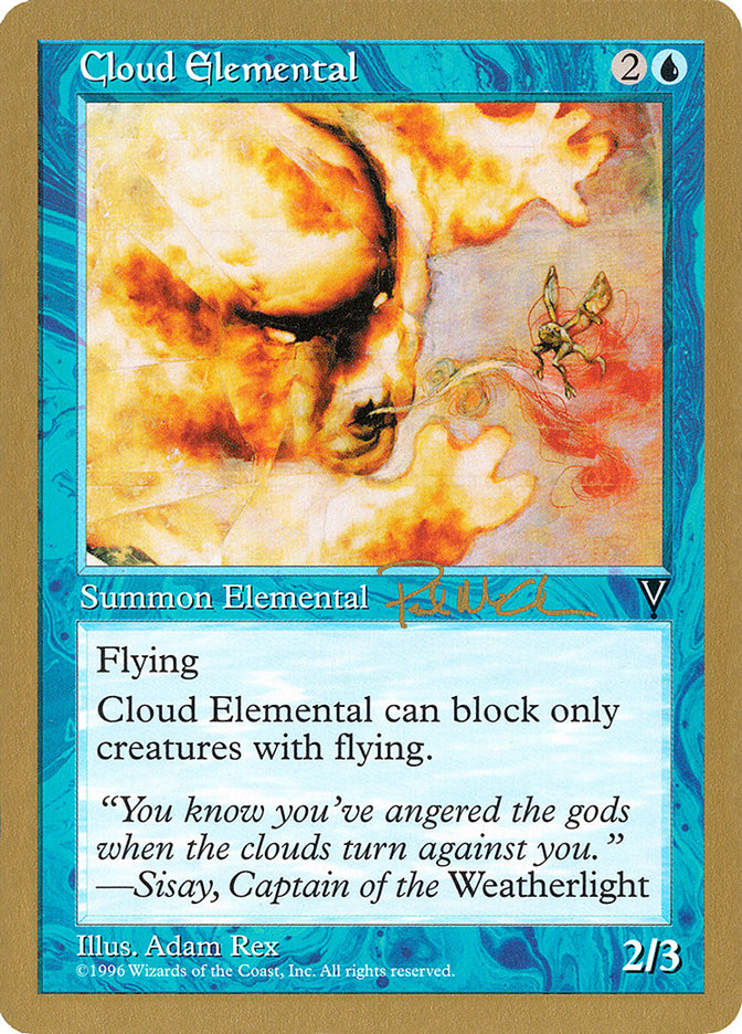 Cloud Elemental (Paul McCabe) [World Championship Decks 1997] | Chromatic Games