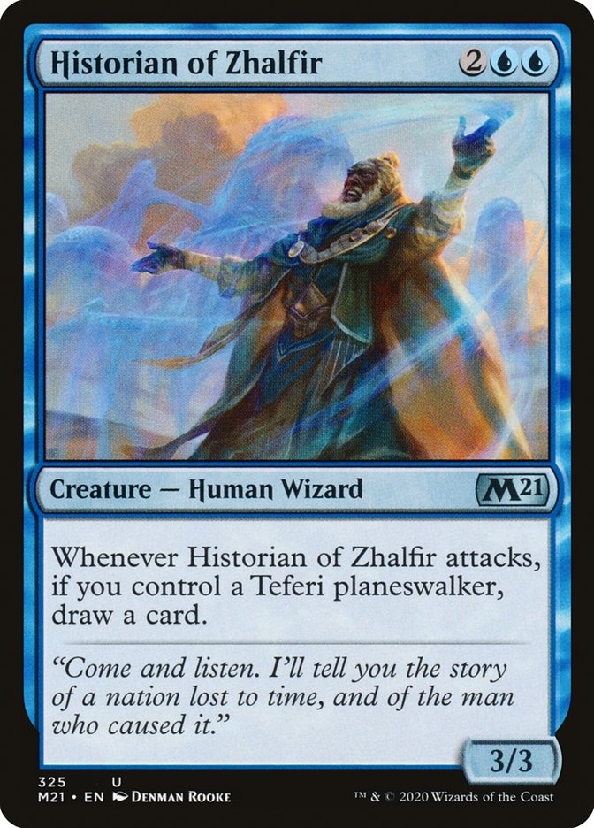 Historian of Zhalfir [Core Set 2021] | Chromatic Games