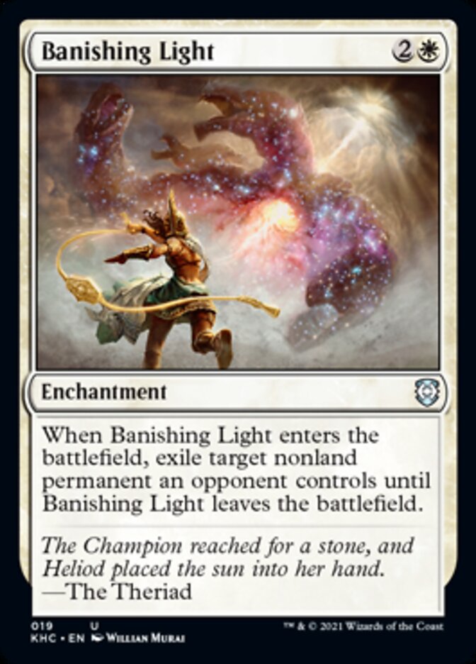 Banishing Light [Kaldheim Commander] | Chromatic Games