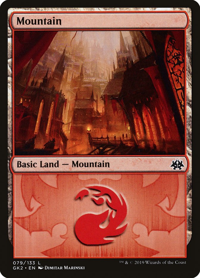 Mountain (79) [Ravnica Allegiance Guild Kit] | Chromatic Games