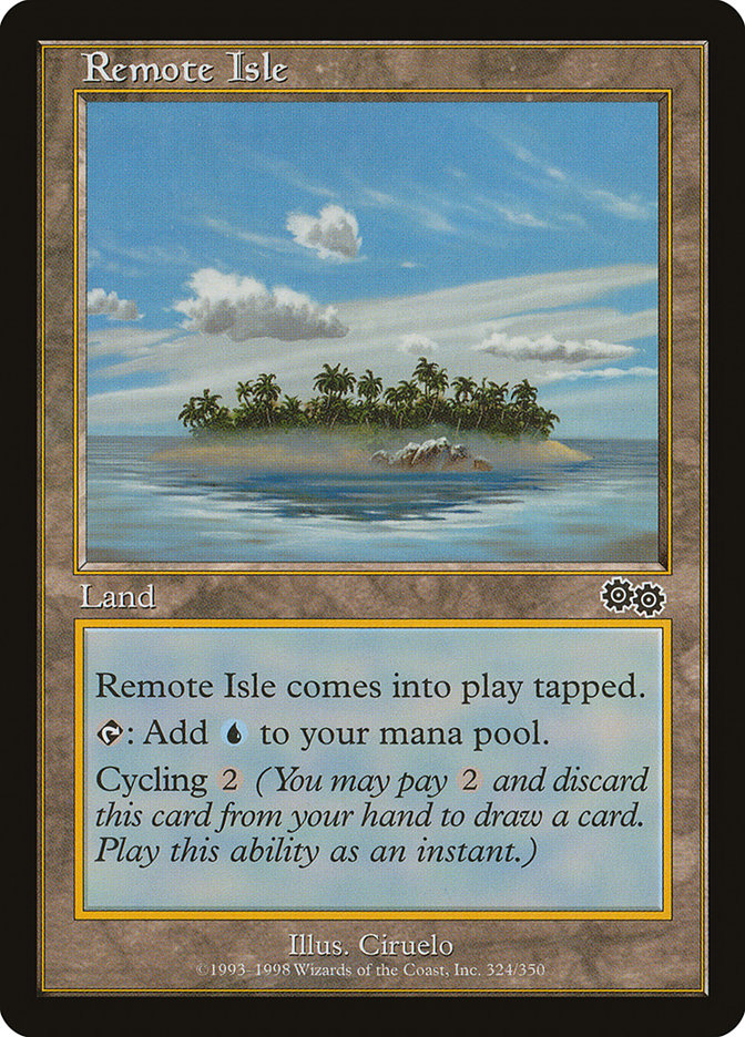 Remote Isle [Urza's Saga] | Chromatic Games