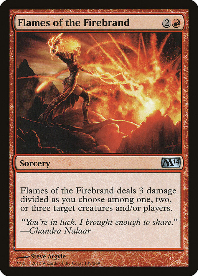 Flames of the Firebrand [Magic 2014] | Chromatic Games