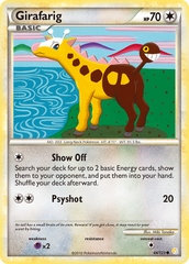 Girafarig (64/123) [HeartGold & SoulSilver: Base Set] | Chromatic Games