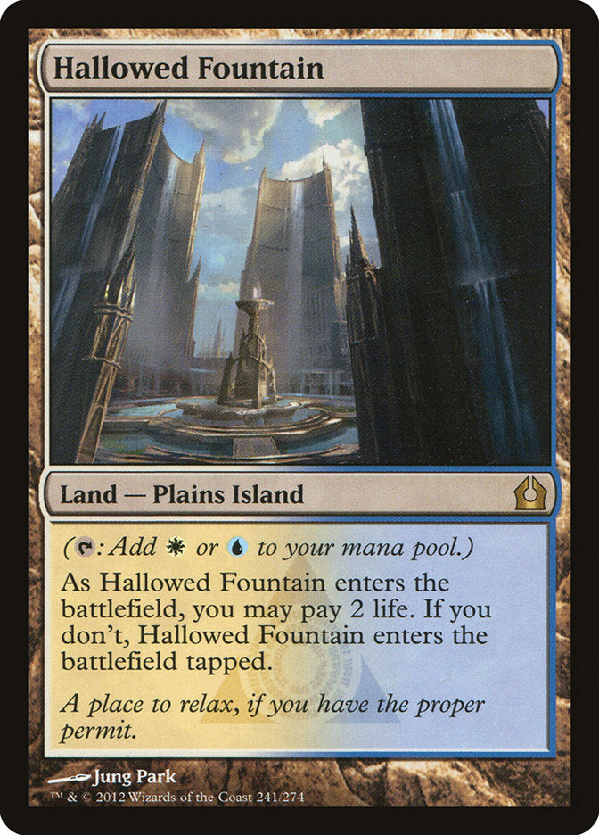 Hallowed Fountain [Return to Ravnica] | Chromatic Games