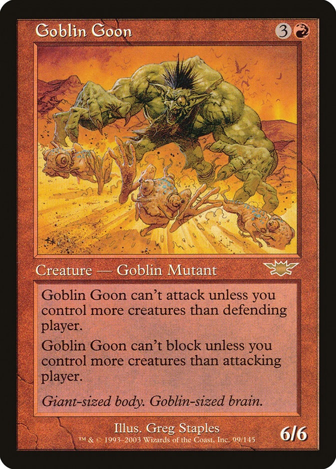 Goblin Goon [Legions] | Chromatic Games