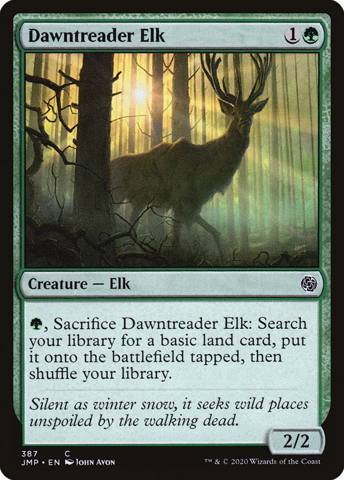 Dawntreader Elk [Jumpstart] | Chromatic Games