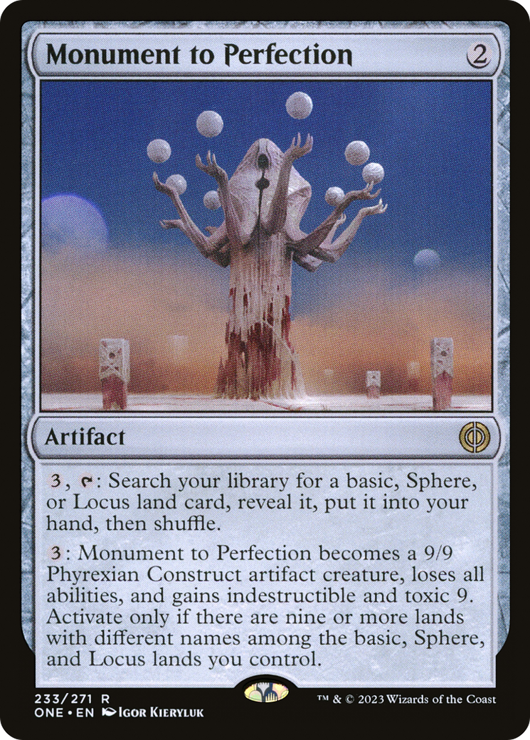 Monument to Perfection [Phyrexia: All Will Be One] | Chromatic Games