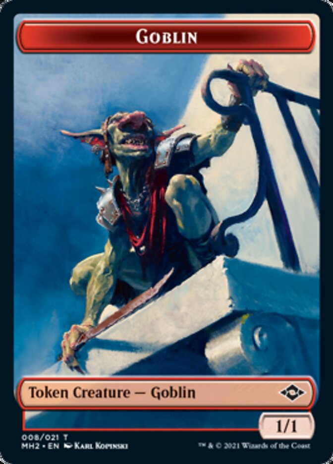 Goblin Token [Modern Horizons 2 Tokens] | Chromatic Games