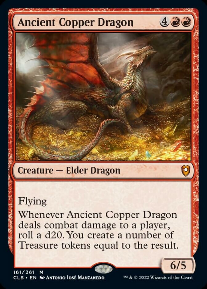 Ancient Copper Dragon [Commander Legends: Battle for Baldur's Gate] | Chromatic Games