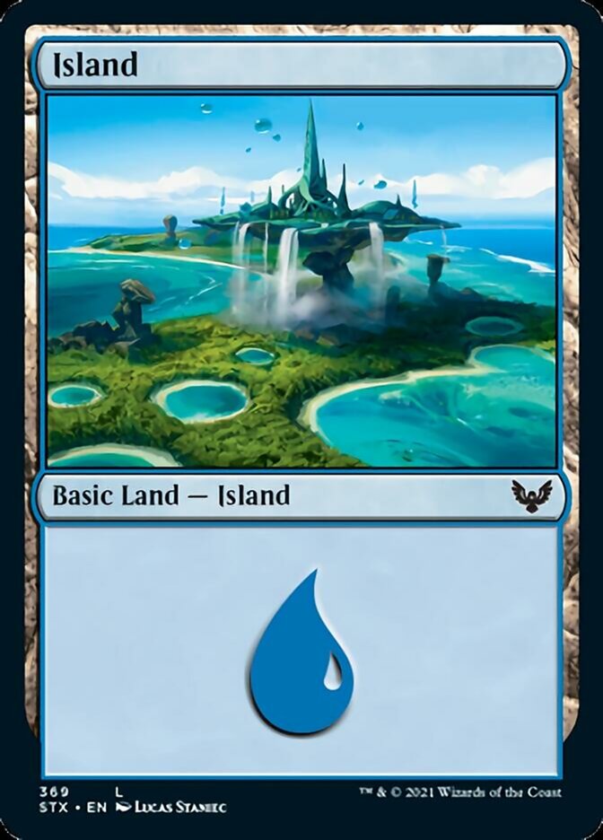 Island (369) [Strixhaven: School of Mages] | Chromatic Games