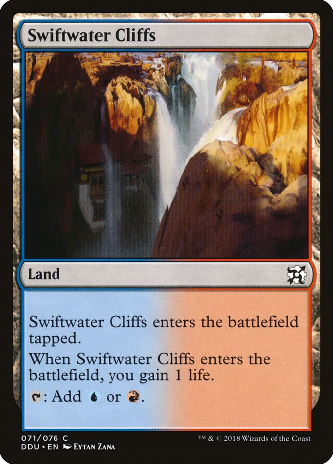 Swiftwater Cliffs [Duel Decks: Elves vs. Inventors] | Chromatic Games