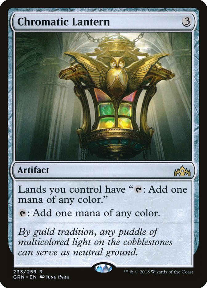 Chromatic Lantern [Guilds of Ravnica] | Chromatic Games