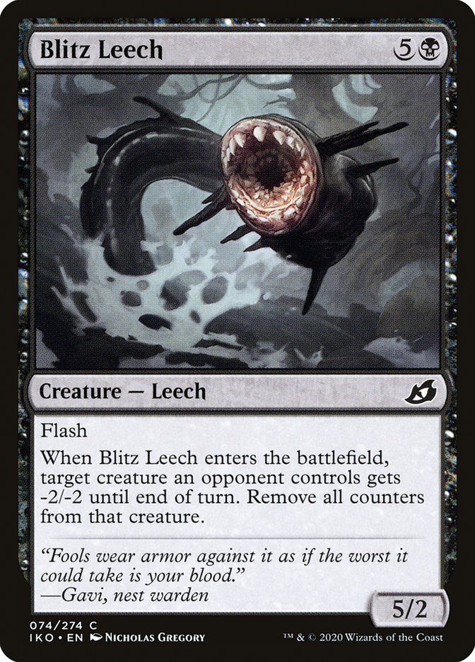 Blitz Leech [Ikoria: Lair of Behemoths] | Chromatic Games