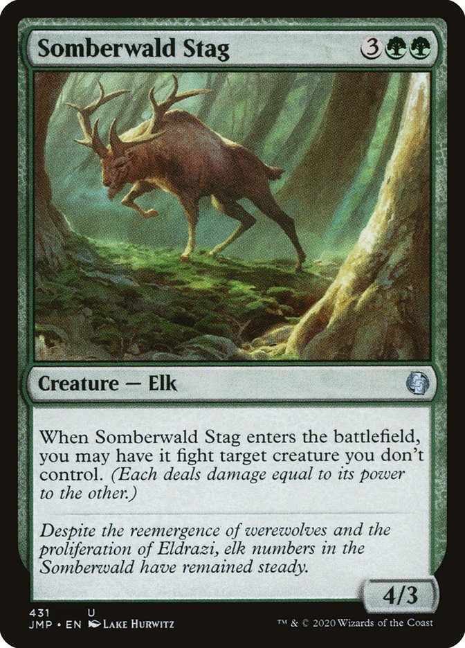 Somberwald Stag [Jumpstart] | Chromatic Games