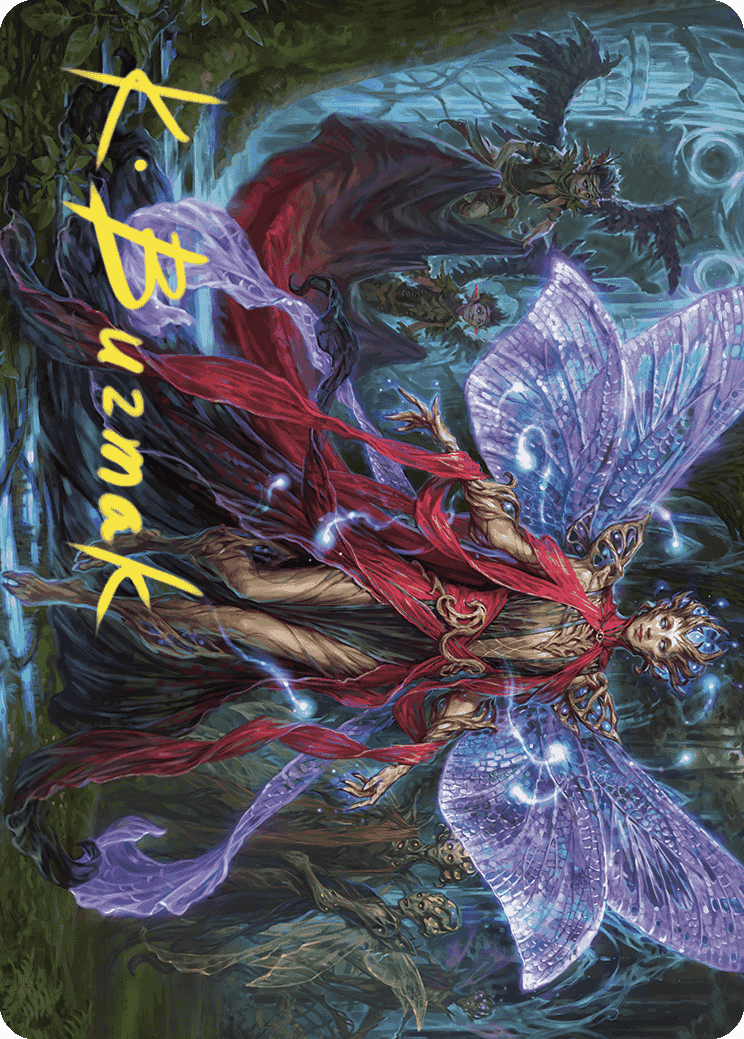 Tegwyll, Duke of Splendor Art Card (Gold-Stamped Signature) [Wilds of Eldraine Art Series] | Chromatic Games