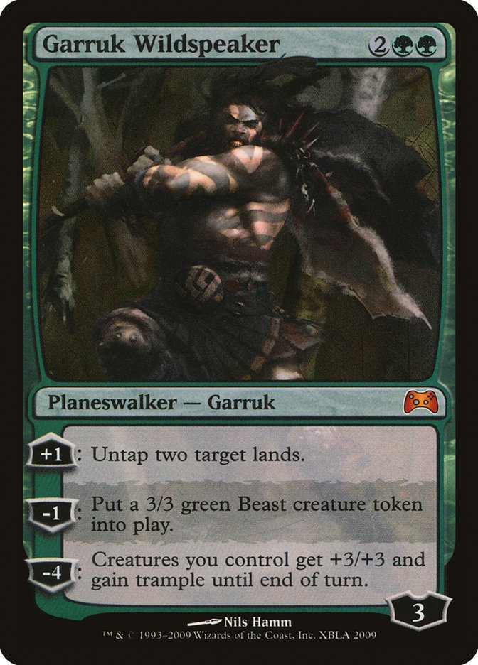 Garruk Wildspeaker (Duels of the Planeswalkers Promos) [Duels of the Planeswalkers Promos 2009] | Chromatic Games