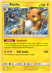 Raichu (41/147) [Sun & Moon: Burning Shadows] | Chromatic Games