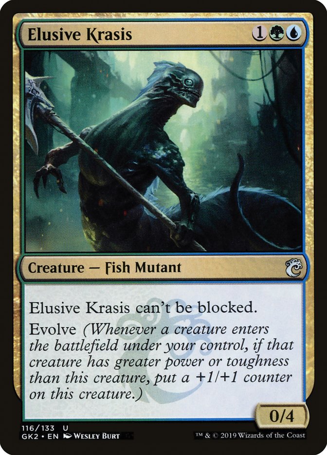 Elusive Krasis [Ravnica Allegiance Guild Kit] | Chromatic Games