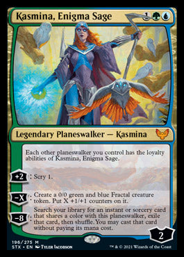 Kasmina, Enigma Sage [Strixhaven: School of Mages] | Chromatic Games