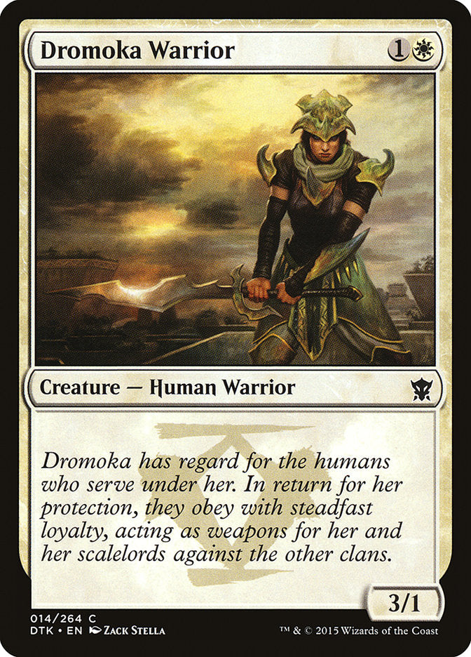 Dromoka Warrior [Dragons of Tarkir] | Chromatic Games