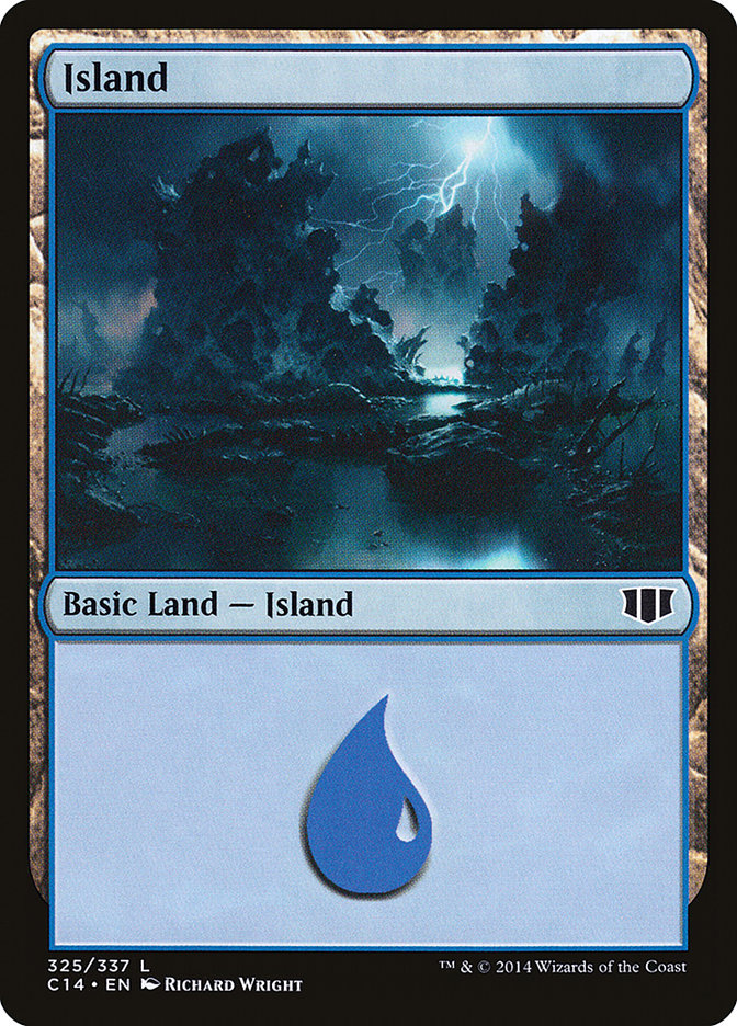 Island (325) [Commander 2014] | Chromatic Games