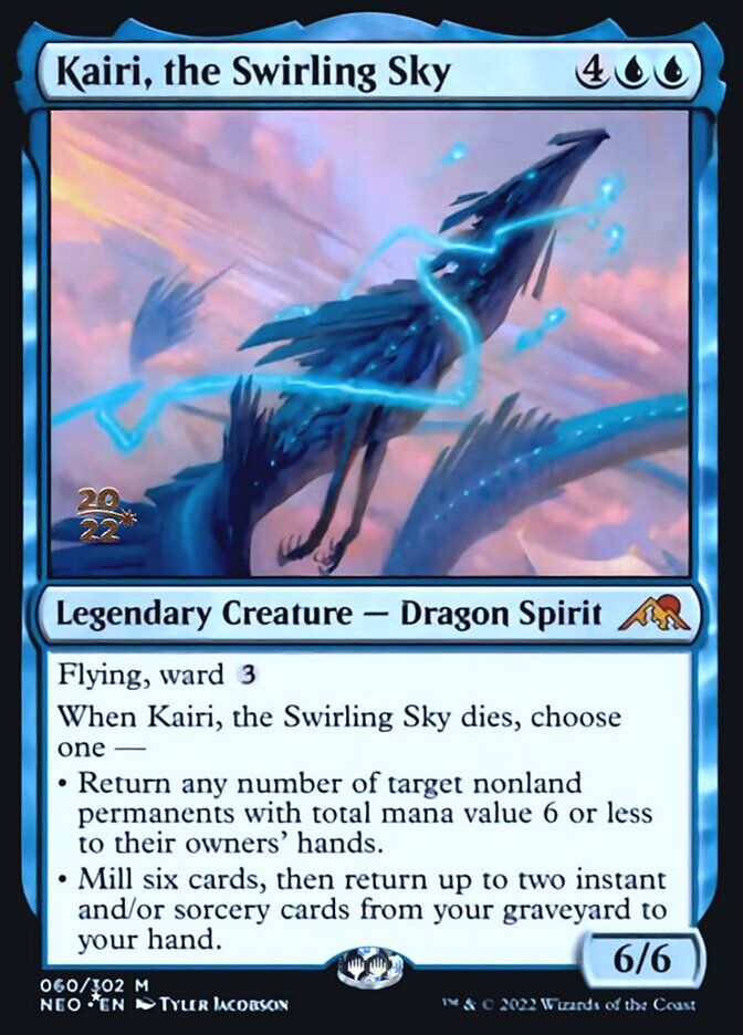 Kairi, the Swirling Sky [Kamigawa: Neon Dynasty Prerelease Promos] | Chromatic Games