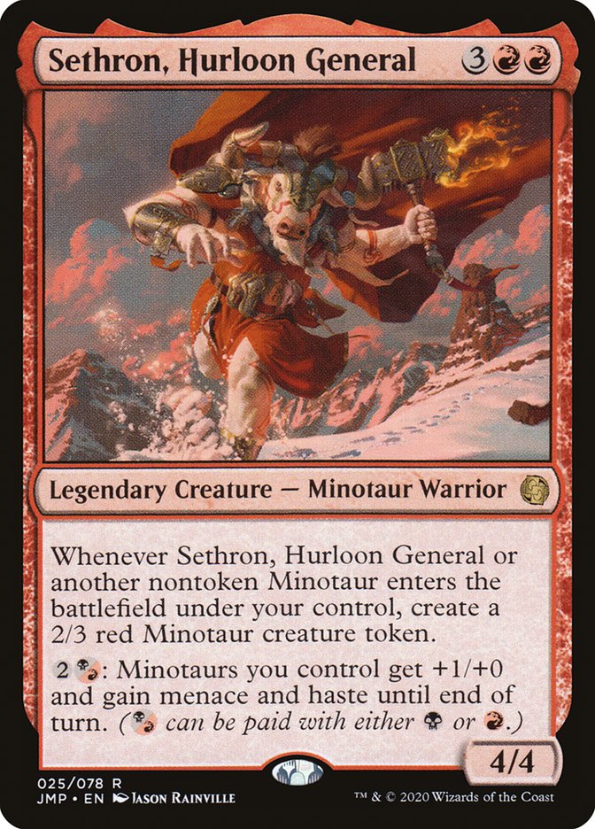 Sethron, Hurloon General [Jumpstart] | Chromatic Games