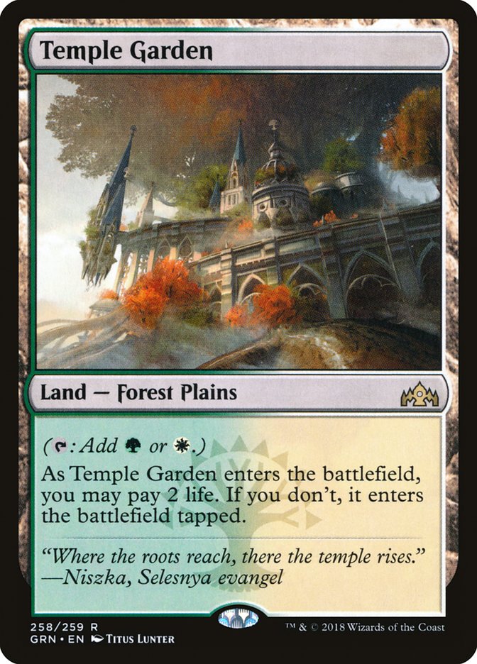 Temple Garden [Guilds of Ravnica] | Chromatic Games