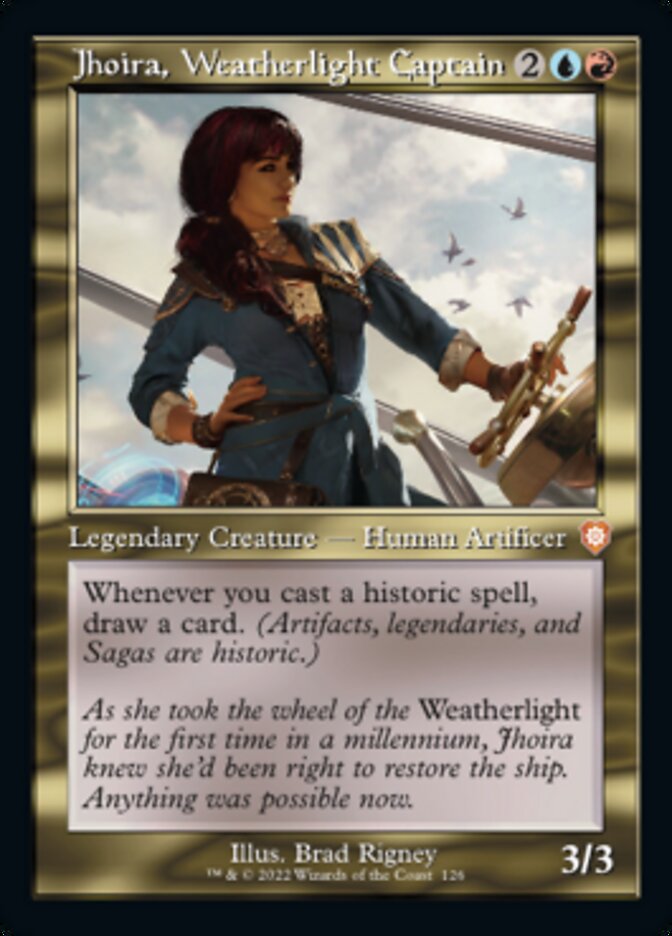 Jhoira, Weatherlight Captain (Retro) [The Brothers' War Commander] | Chromatic Games