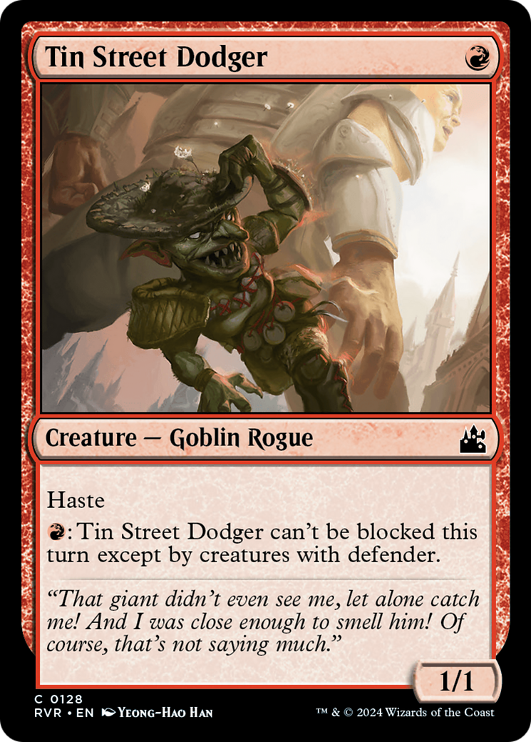 Tin Street Dodger [Ravnica Remastered] | Chromatic Games