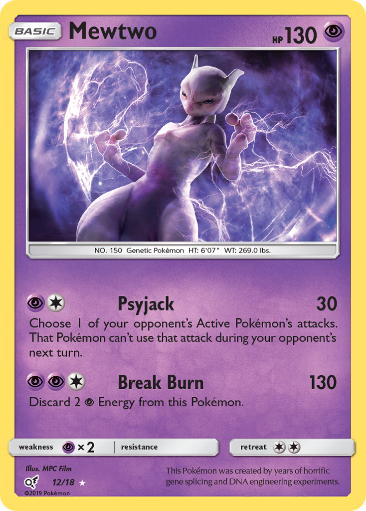 Mewtwo [Detective Pikachu] | Chromatic Games