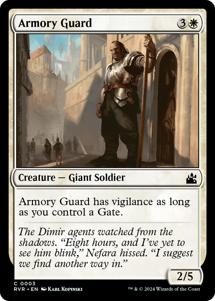 Armory Guard [Ravnica Remastered] | Chromatic Games