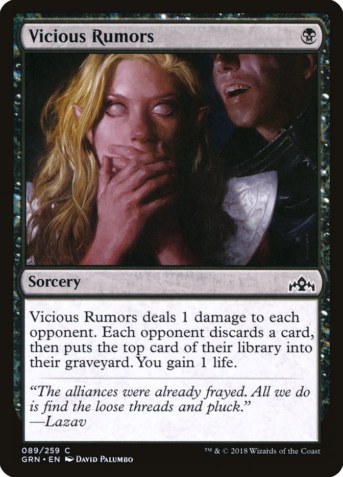 Vicious Rumors [Guilds of Ravnica] | Chromatic Games