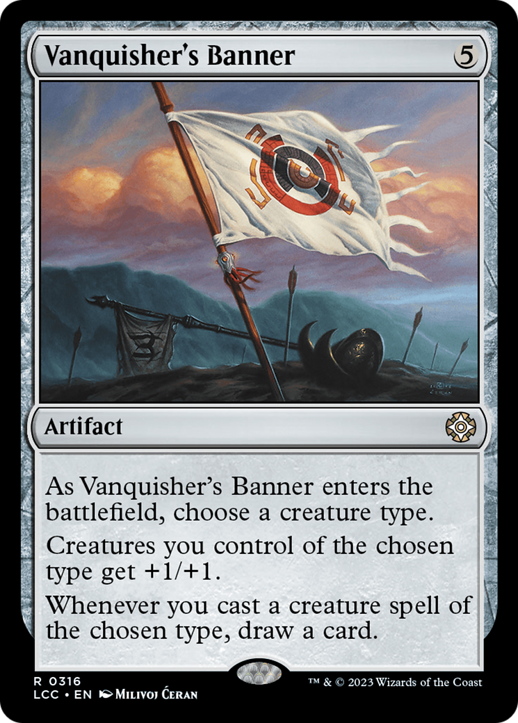 Vanquisher's Banner [The Lost Caverns of Ixalan Commander] | Chromatic Games