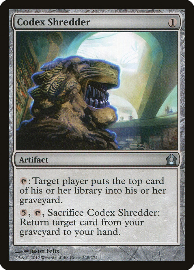 Codex Shredder [Return to Ravnica] | Chromatic Games