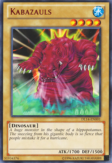 Kabazauls (Red) [DL14-EN001] Rare | Chromatic Games