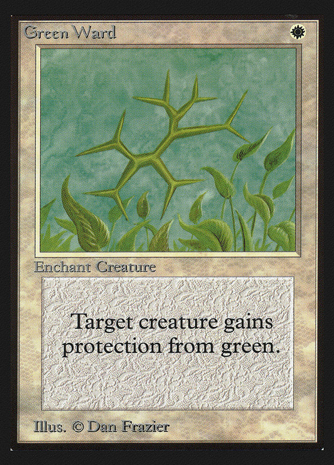 Green Ward [International Collectors' Edition] | Chromatic Games