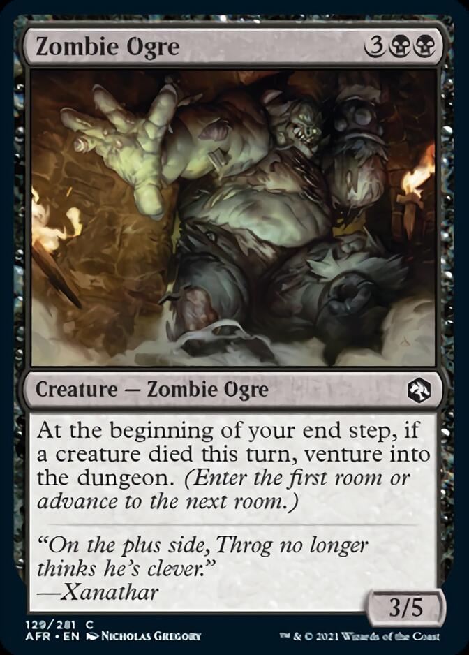 Zombie Ogre [Dungeons & Dragons: Adventures in the Forgotten Realms] | Chromatic Games