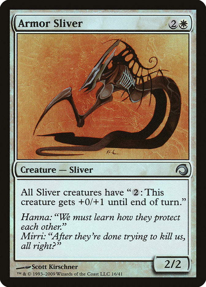 Armor Sliver [Premium Deck Series: Slivers] | Chromatic Games