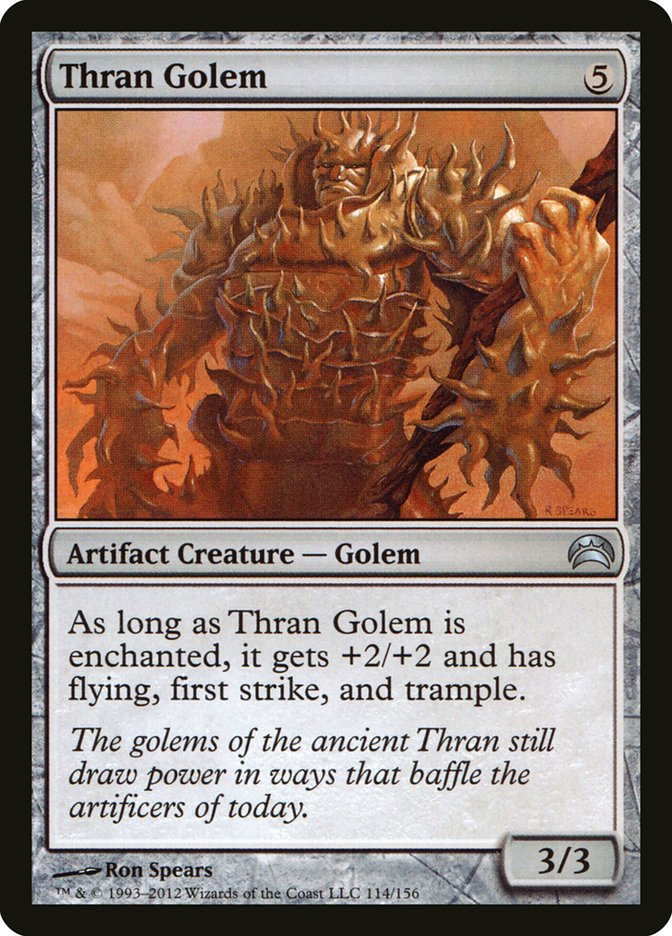 Thran Golem [Planechase 2012] | Chromatic Games