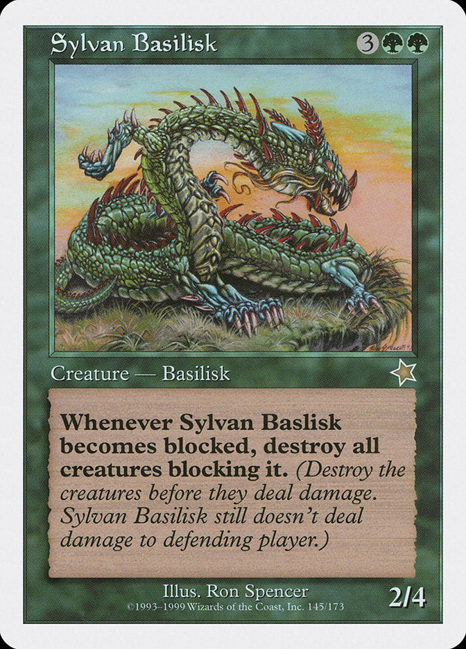 Sylvan Basilisk [Starter 1999] | Chromatic Games