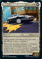 Prowl, Stoic Strategist // Prowl, Pursuit Vehicle [Transformers] | Chromatic Games