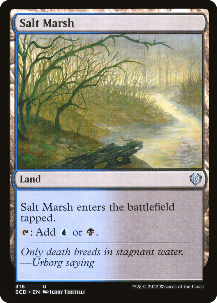 Salt Marsh [Starter Commander Decks] | Chromatic Games